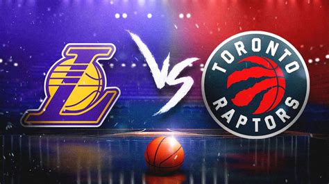 lakers vs raptors prediction|Lakers vs. Raptors odds, spread, score prediction, time: 2024 .